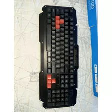 Gamer Teclado Y Mouse Modelo Hk6700 Inalambrico Negro Color