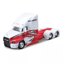 Miniatura - 1:64 - Caminhão Mack Anthem Vermelho - Maisto De