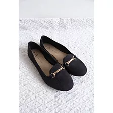 Mocasines Atmosphere Negros, Talle 40