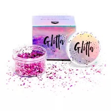 Glitter Glitta Free Style Maquillaje Artistico Rostro Uña X1