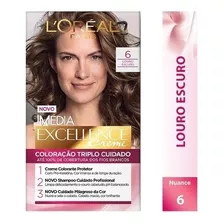 Coloração Imédia Excellence L'oreal Creme 6 Louro Escuro