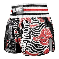 Short De Muay Thai Tuff Muay Rms102-blk