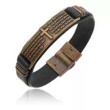 Pulseira Masculina Oração Do Pai Nosso