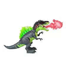 Dinosaurio Electrónico 29cm Lanza Vapor Luces Y Sonido 3330