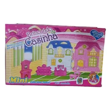 Brinquedo Conjunto Monte Sua Casa Colecionador Mini Casinha