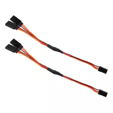 Cabo Y De Servo 15cm 26awg 2x Peças Extensão Aeromodelo Rc