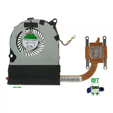 Cooler Fan Y Disipador Notebook Positivo Bgh B758