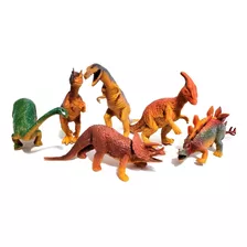 Set De 6 Dinosaurios Surtidos De Juguete Dinos Vamos A Jugar
