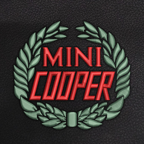 Bolsa De Basura Para Carro Minicooper  Logo Clasico Color Foto 3