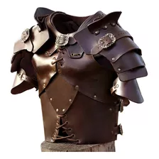 Dark Leather Armor Rivet Lace-up Armor Cosplay