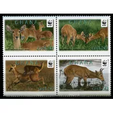 Fauna - Wwf - Antílope Bohor - Ghana 2012 - Serie Mint