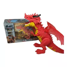 Dragão De Brinquedo Anda Dinossauro Com Som E Luzes Promoção