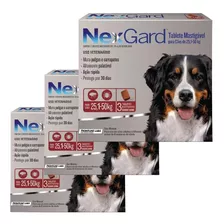 Nexgard 25 A 50kg Promocao Cães Antipulgas Merial 9 Tabletes