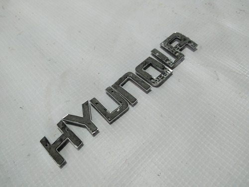 Emblema Letras Cajuela 2 Hyundai Accent 1.6 18-22 Original Foto 9