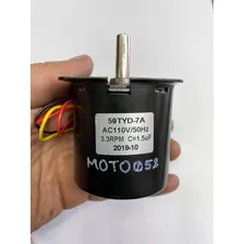 Motor Para Mecanismos 220vac 2 Giros 3.3rpm A 27