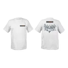 Camiseta Blanca Estampada 100% Algodón, Talla 40, Truper