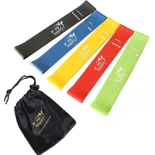 Bandas Para Ejercicio Fit Simplify. (5 Unid) Colores Varios.