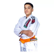 Kimono Jiu Jitsu Brazil Combat Xtra-lite Infantil Branco