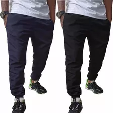 Combo 2 Calças De Tactel Modelo Jogger Muito Leve Masculina