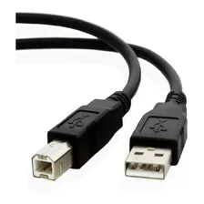 Cable Usb A/b Para Interface De Audio Controlador Midi 3 Mts