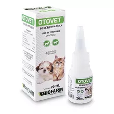Otovet Solução Otológica Para Cães Gatos 20 Ml - Biofarm