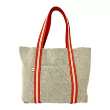 Bag4ü | Santa Barbara Bolsa Artesanal Tote Tela C/ Bolsillos