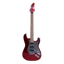 Guitarra Electrica Stratocaster Sawtooth St-es Rojo Metalico