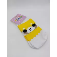 Medias Soquete Aggretsuko Hello Kitty Oficial Sanrio 1