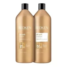 Kit Redken All Soft Shampoo 1l E Condicionador 1l