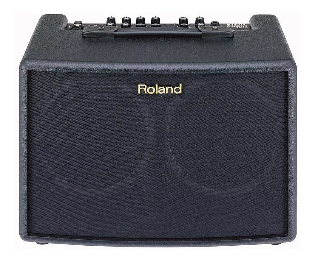 Amplificador Roland Ac Series Ac-60 Para Guitarra De 60w Color Black