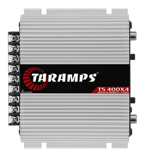 Módulo Amplificador Taramps Ts400 400w Rms 4 Canais 2 Ohms