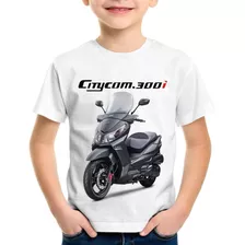 Camiseta Infantil Moto Dafra Citycom S 300i