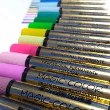 60 Cores Magic Color + Kit 3 Pincel Water Brush Aquarela