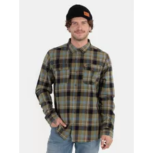 Camisa Riber Multicolor Hombre Volcom