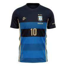 Camiseta Filtro Uv Argentina Copa Azul Retrô Tri Campeã