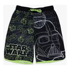 Pantaloneta Short De Niño Star Wars Impermeable Importado 