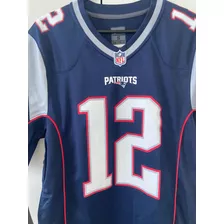 Camisa Nfl Patriots Original #12 Tom Brady