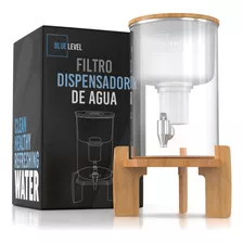 Filtro De Agua Para Casa Con Tanque De Vidrio 9 Litros 