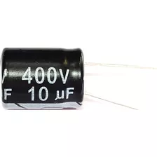 Capacitor Eletrolítico 10uf X 400v 105° 10 Peças