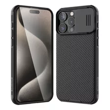 Para iPhone 15 Pro Max - Case Funda Nillkin Camshield 