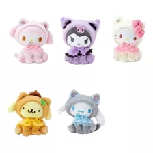 Peluches Sanrio Cat Hello Kitty Kuromi Cinna Purin Melody