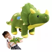 Lindo Triceratops Dinossauro De Pelúcia 40cm 