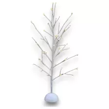 Árbol Navideño 60 Cm Con Luz Led Blanco Navidad Exclusivo 