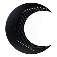 Instrumento De Lira, Tipo Lira, Arpa De 15 Cuerdas Con Luna