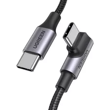 Ugreen Cable Usb-c 2.0 A Usb-c 2.0 1m Color Negro