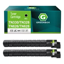 Greenbox Compatible Tn330 Tn328k Tn628 Tn626k Reemplazo De C