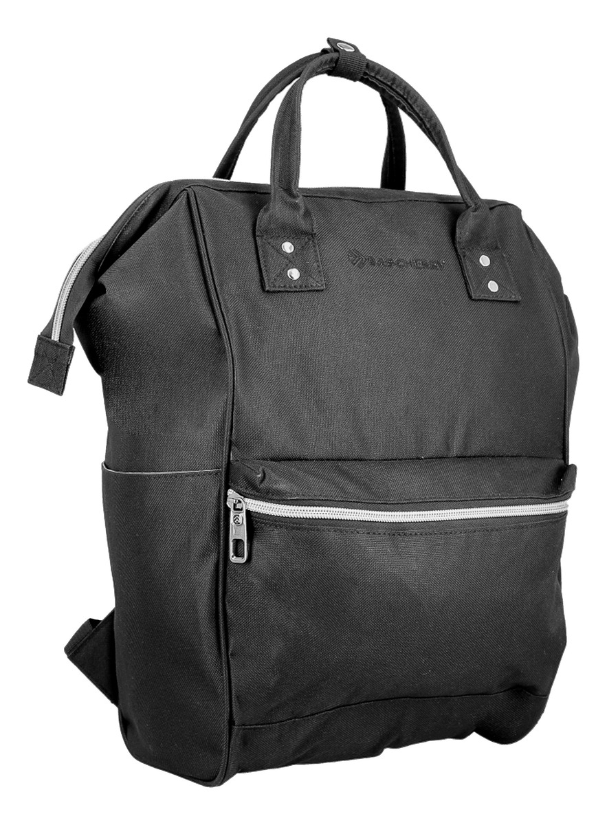 Mochila Cartera Liviana Tela Microfibra Urbana Reforzada