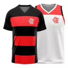 Kit Com 2 Camisas Do Flamengo Braziline 2023