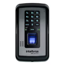 Porteiro Eletrônico 13 Tecla Xpe 1013 Biometria Intelbras Cor Preto Bivolt