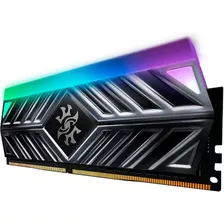 Ram Adata D41 Ddr4 16gb 3200 Titanio Rgb Ax4u320016g16a-st41